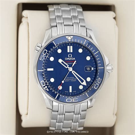 refurbished omega seamaster|men's omega seamaster pre owned.